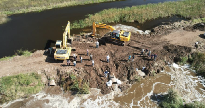 LA PAMPA Y BUENOS AIRES ACUERDAN OBRAS PARA DRENAR EL AGUA EN EL MERIDIANO V
